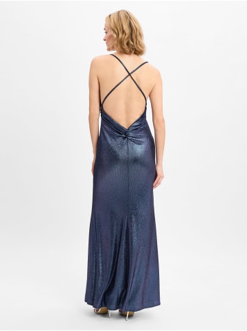 SWING Abendkleid in indigo - 0001