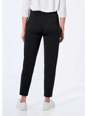 GOLDNER Kurzgröße:  Elegante 7/8-Schlupfhose SARA in schwarz