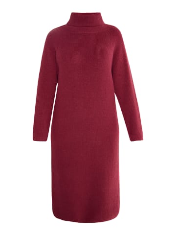 usha WHITE LABEL Damen Kleid in Dunkelkirschrot