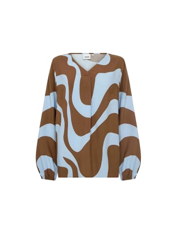 Wasabi Concept Hemd WA-CHANITA 1 in 8710C TOFFEE COMBI