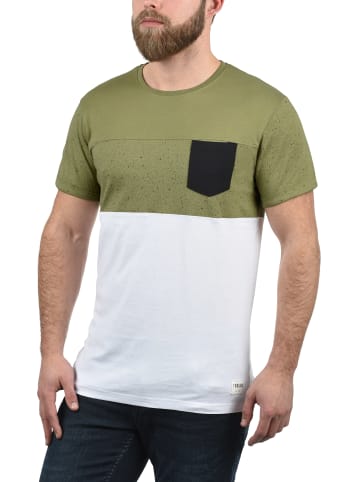 !SOLID Rundhalsshirt SDKold in Grün