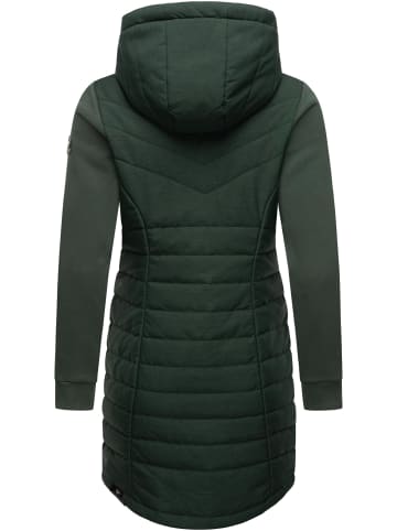 ragwear Steppmantel Lucinda Long in Dark Green23