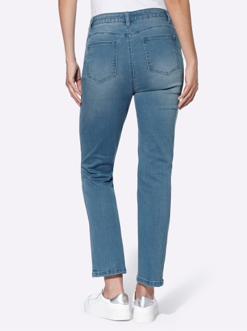 Heine Push-up-Jeans in blue-bleached