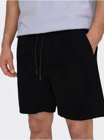 Only&Sons Shorts Bermuda Pants Sommer Hose in Schwarz