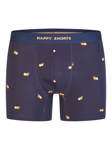 Happy Shorts Boxer Jersey in türkis, navy