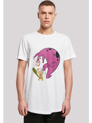 F4NT4STIC T-Shirt Die Familie Feuerstein Bamm Bamm And Dino in weiß