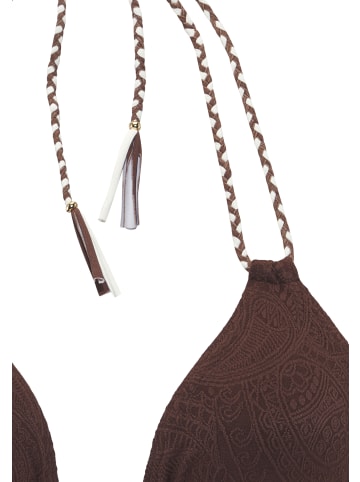 s.Oliver Triangel-Bikini-Top in kaffee
