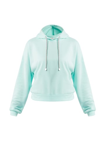 IZIA Damen Hoodie in Aqua