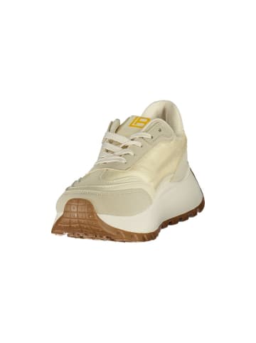 Laura Biagiotti Beige Polyurethan Damen Sneaker