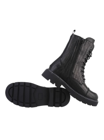 Ital-Design Stiefelette in Schwarz