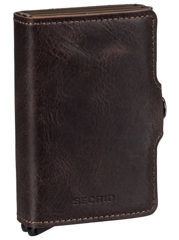 Secrid Geldbörse Twinwallet Vintage in Chocolate