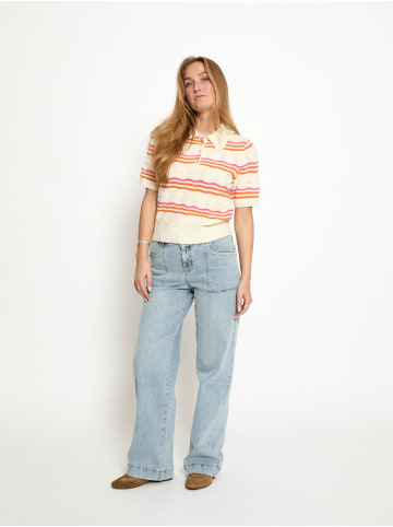 Peppercorn Top in Whitecap Grey Stripe