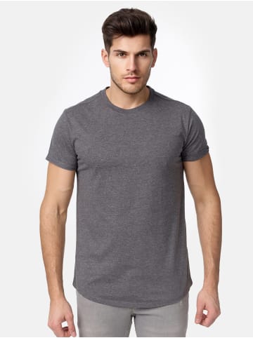 Tazzio T-Shirt Rundhals "E105" - Regular Fit- in Anthrazit
