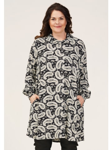 GOZZIP Tunika Mariann in Black printed