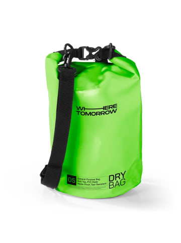 Where Tomorrow PVC dry bag Style 01 5L grün  grün