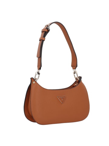 Guess Meridian Schultertasche 27 cm in cognac