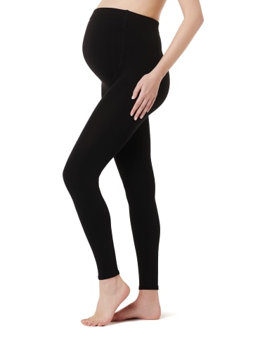 Noppies Umstandsleggings Oslo Over The Belly Thermo in Black