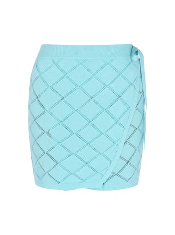 IZIA Women Skirt in turquoise