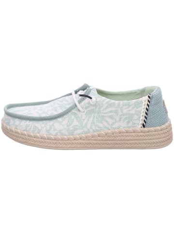 Hey Dude Slipper Wendy in green/white