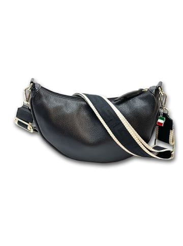 Florence Leder Umhängetasche, Citytasche Florence Tasche schwarz ca. 33cm