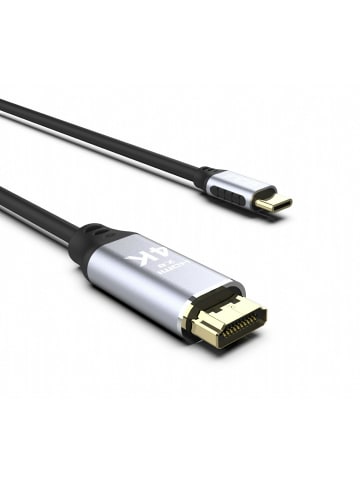 Inca Inca 2m 4K HDMI-Kabel: Brillante Bildübertragung (30 Hz) HDMI 1.4 in schwarz