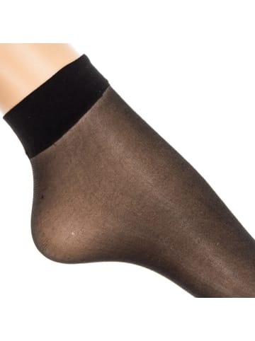 Donna BC 2er-Set: Socken in Black