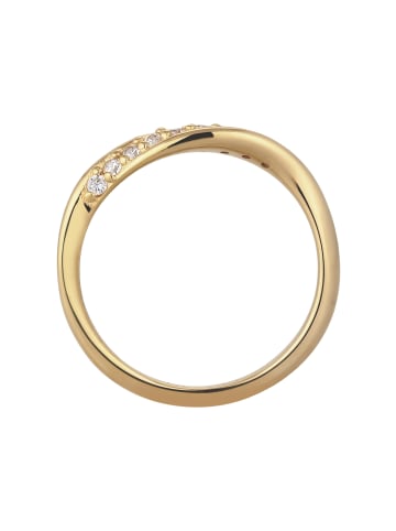 Elli DIAMONDS  Ring 925 Sterling Silber in Gold