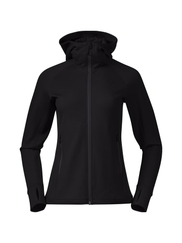 Bergans ULSTEINWOOL HOODW JACKET in Schwarz
