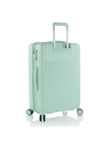 Heys Pastel 4 Rollen Trolley M 66 cm mit Dehnfalte mint