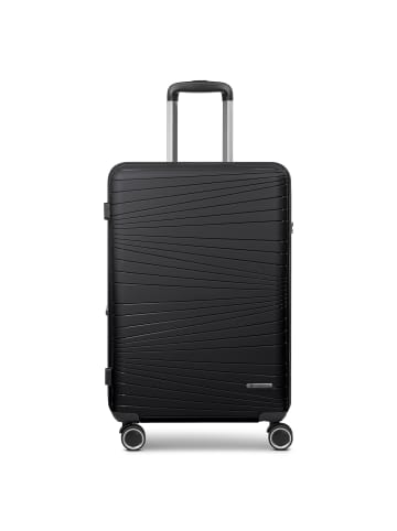 Franky Dallas 3.0 4 Rollen Trolley M 65 cm mit Dehnfalte in black