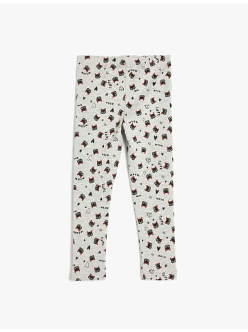 KOTON Leggings in Grau Gemustert