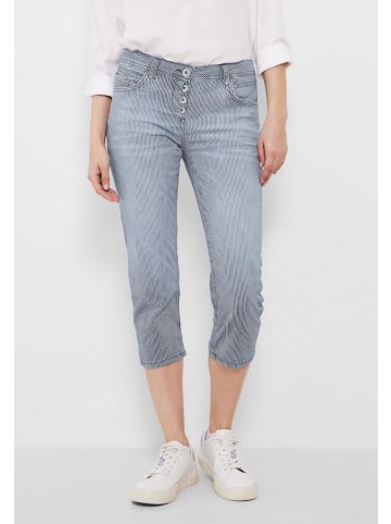 Cecil Capri in mid blue used wash