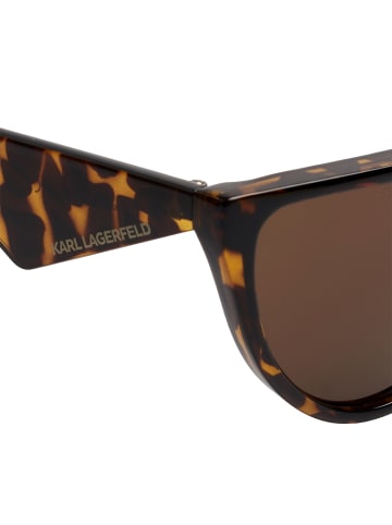 Karl Lagerfeld sunglasses Sonnenbrille in Brown