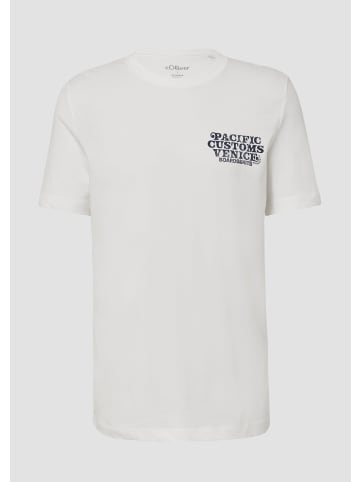s.Oliver T-Shirt in 01D2_weiß