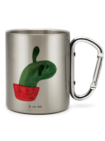 Mr. & Mrs. Panda Teetasse Kaktus Mama ohne Spruch in Silber