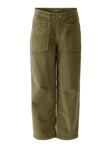 Oui Cordhose Barrel Fit in Burnt Olive