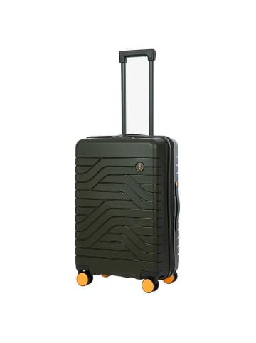 BRIC`s BY Ulisse - 4-Rollen-Trolley 65 cm erw. (black) in olive