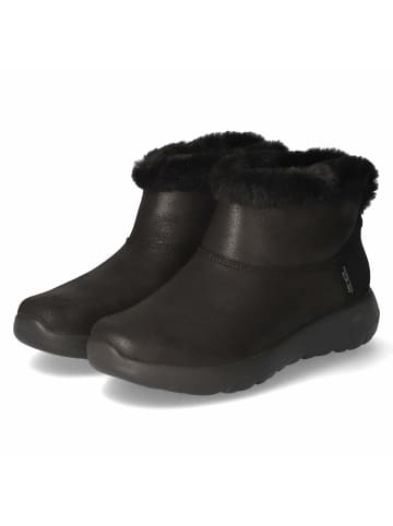 Skechers Schlupfstiefel in schwarz