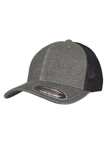  Flexfit Trucker - Classic in khaki/black mesh