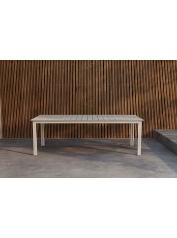 ebuy24 Gartentisch Levels Beige 100 x 229 cm