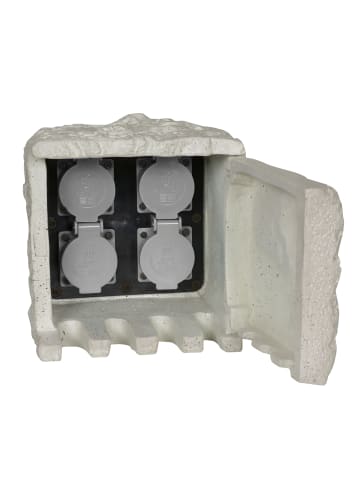 näve Zubehör "ROCCUS" in grau - (L)18 cm x (B)21 cm x (H)21 cm