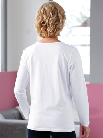 Sieh an! Shirt in weiß