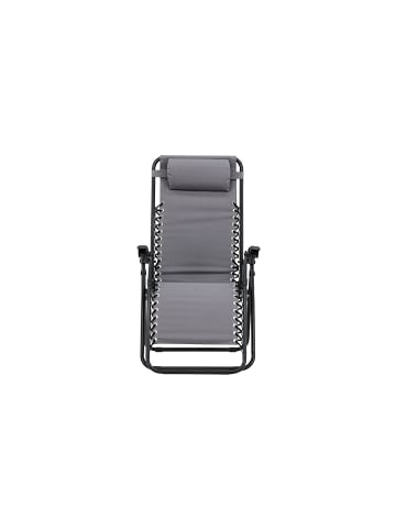 ebuy24 Liegestuhl Vulcano Grau 2er Set