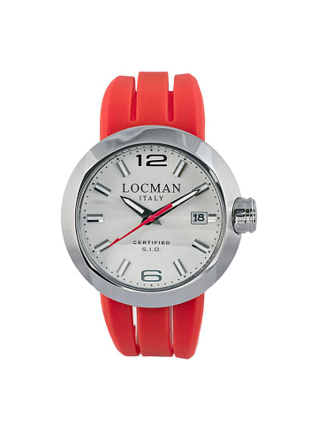 Locman Herrenuhr "Change" in Rot