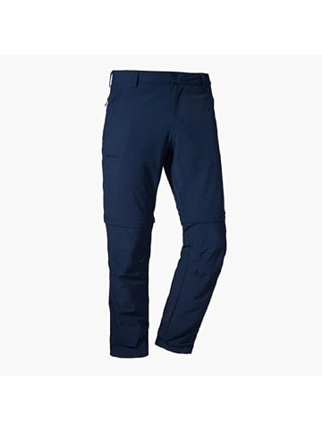 Schöffel Outdoorhose Folkstone Zip Off in Dunkelblau