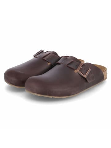 HAFLINGER Clogs in dunkelbraun