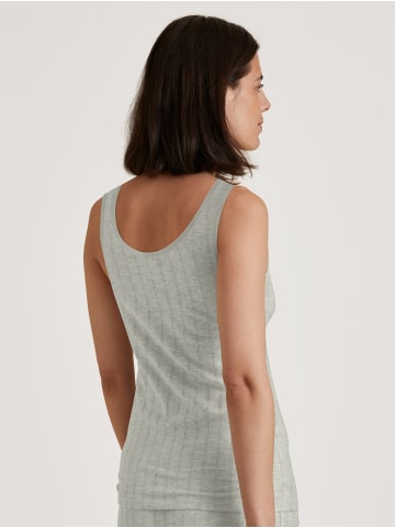 Calida Tank-Top in pigment grey melé