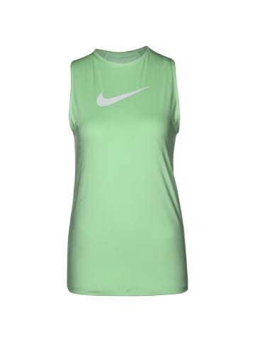 Nike Performance Tanktop Essential Open Back in grün / silber