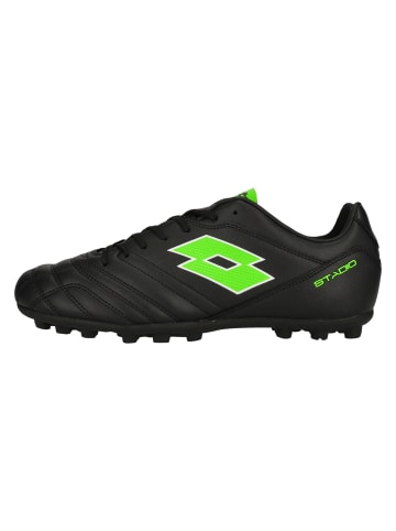 Lotto Fußballschuh Stadio 705 in 1NI All Black/Spring Green