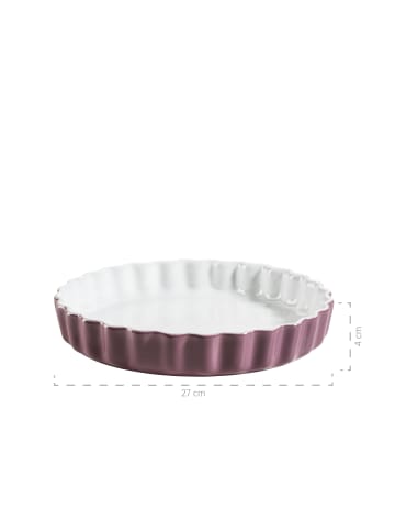 Mäser Tarteform 27 cm, Keramik KITCHEN TIME in Berry